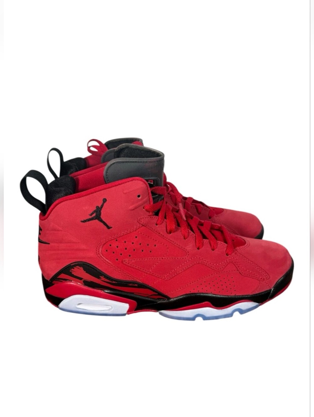 Men Size 14 Nike Air Jordan MVP Raging Bull Shoes Bred Red Black DZ4475-600 Rare